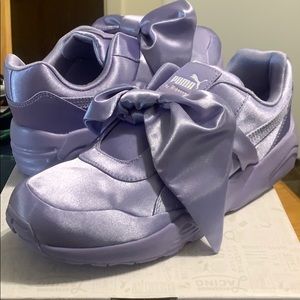 Puma Bow Rihanna Fenty Lavender size 7.5 Women’s.